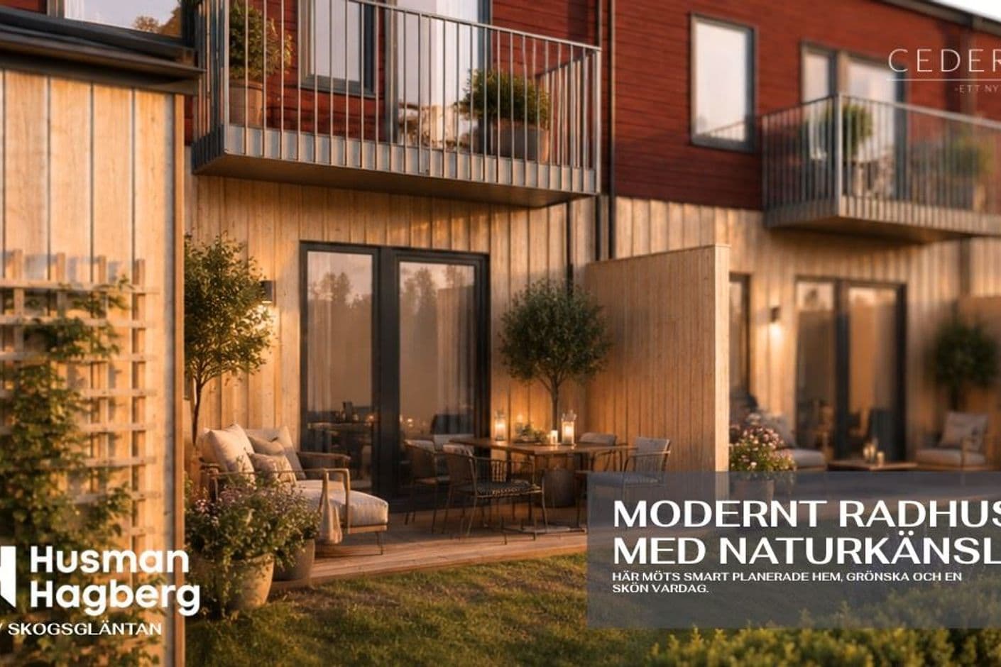 Nyproduktion Hyvelgränd radhus 1